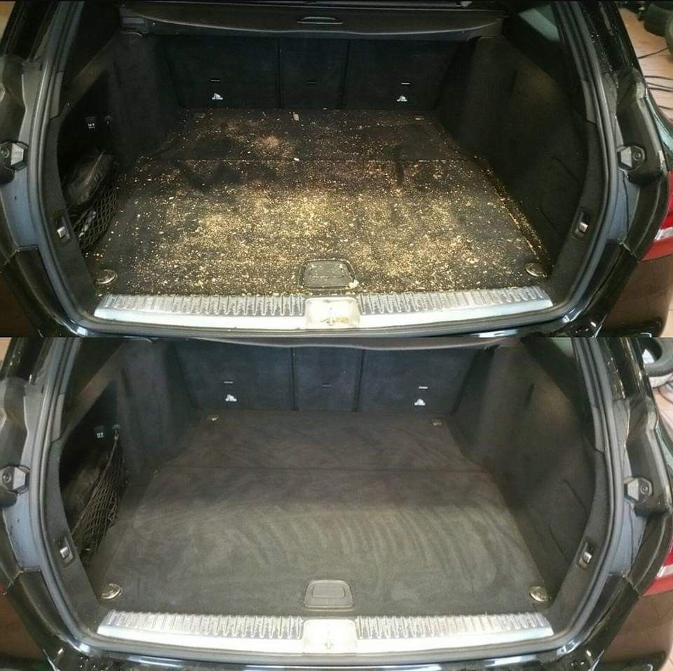 Carpet & Cargo Deep Clean — before and after